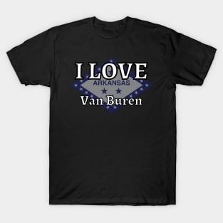 I LOVE Van Buren | Arkensas County T-Shirt